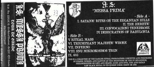 A:S: (ITA) : Messa Prima